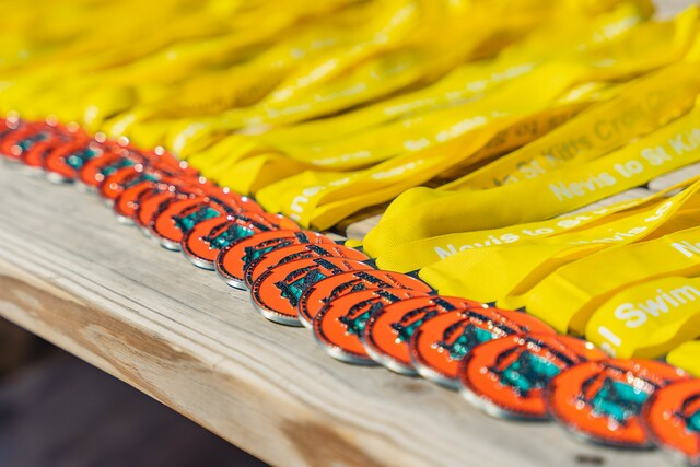 Nevis to St Kitts Medals 
